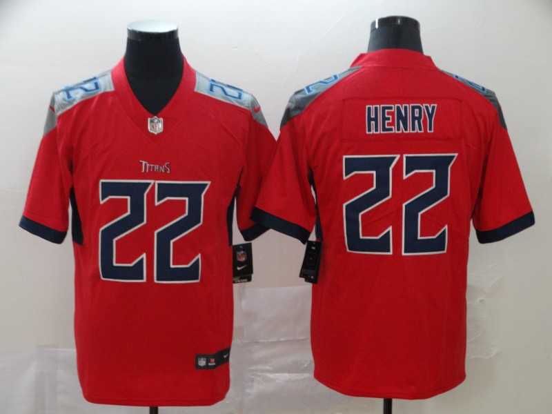Nike Titans 22 Derrick Henry Red Inverted Legend Limited Jersey,We sell and wholesale Nike Titans 22 Derrick Henry Red Inverted Legend Limited Jersey on line form chian!